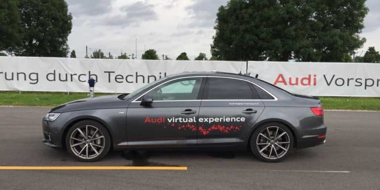 Audi virtual experience VR glasses